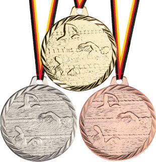 Schwimmen Medaille Alnilam